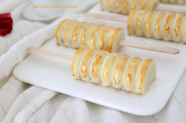 CAKE POP SICLE CITRON / CHOCOLAT BLANC