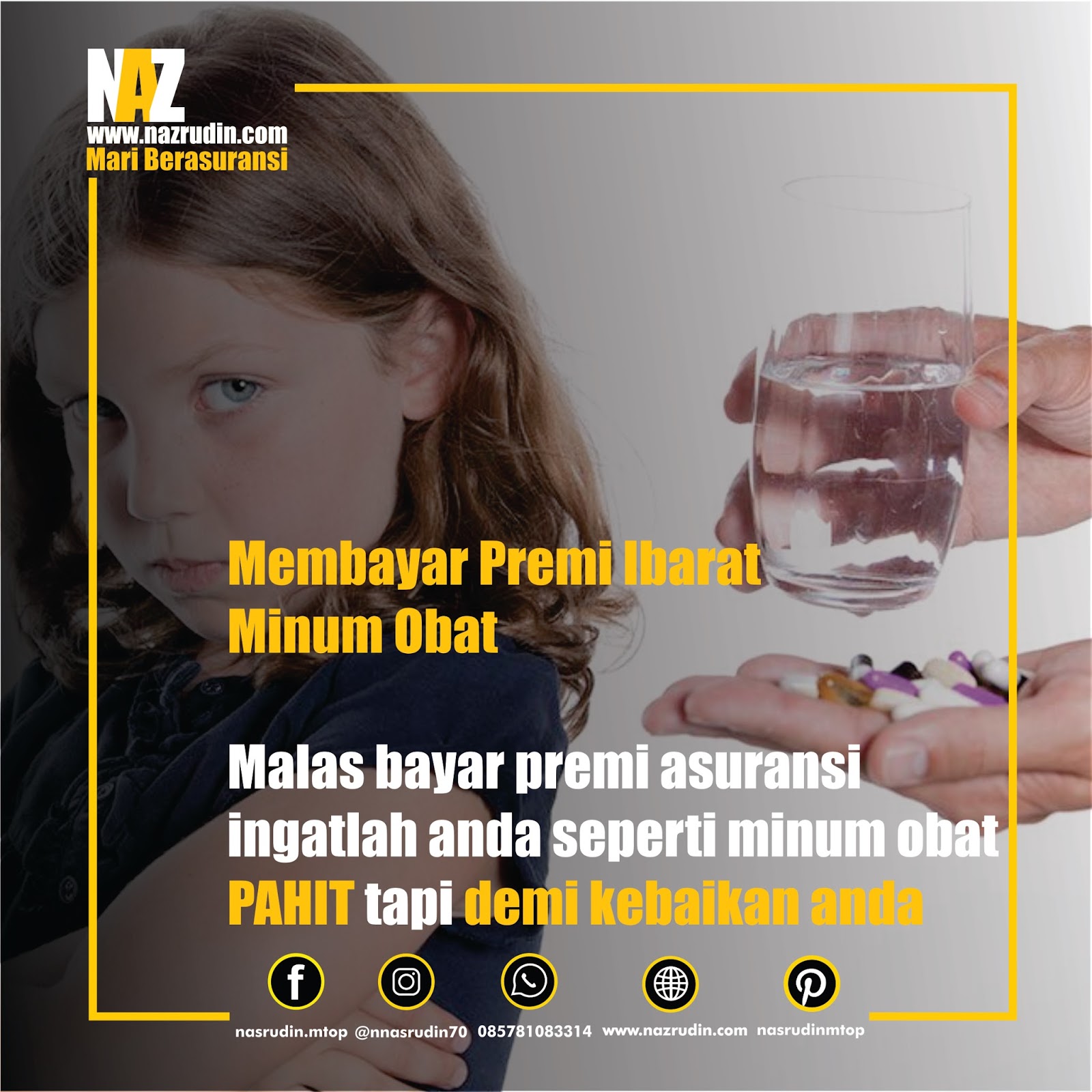 membayar premi asuransi