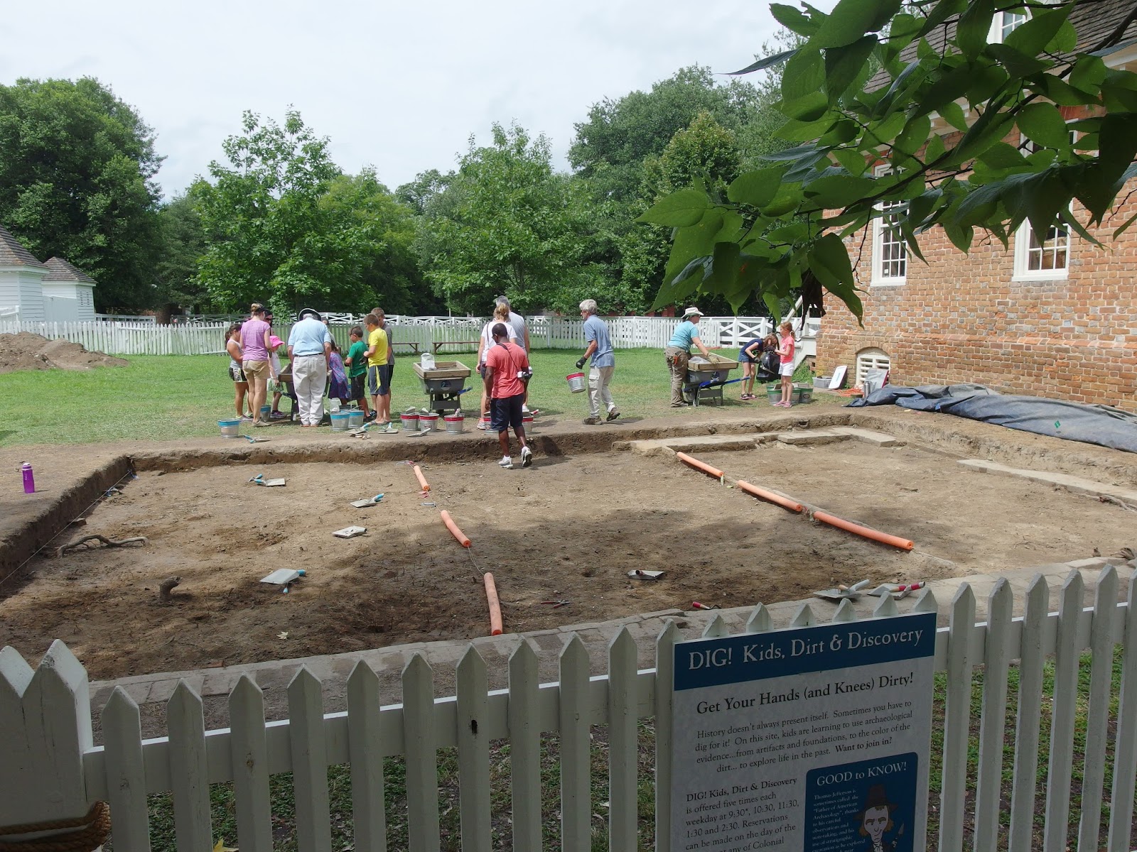 History Scout: DIG! Kids, Dirt & Discovery 2016