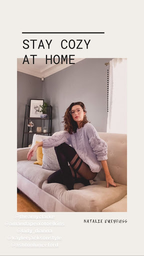 DC COMICS AND ARROWVERSE : The Flash Star Natalie Dreyfuss -Stay Cozy