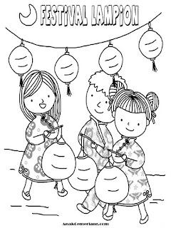 12 Gambar Mewarnai Tahun Baru Imlek - Anak Cemerlang
