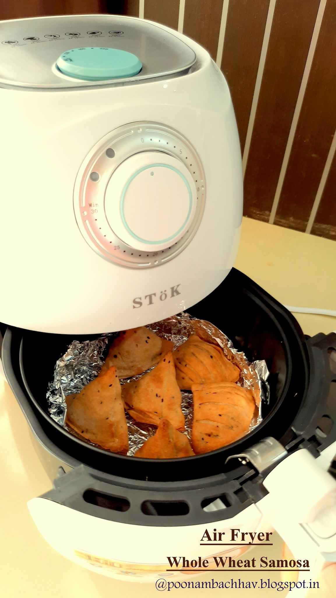 Annapurna Air Fryer Whole Wheat Samosa