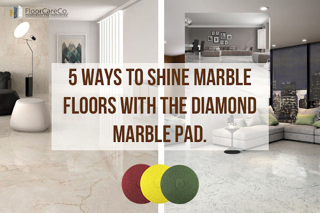 diamond marble pad