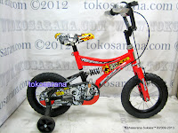 Sepeda Anak BMX Wimcycle Assault 12 Inci with Suspension