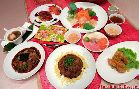 Chinese New Year Menu, Four Season Prosperity Yee Sang, Tai Zi Heen Restaurant, Prince Hotel & Residence KL, yee sang, lou sang dinner