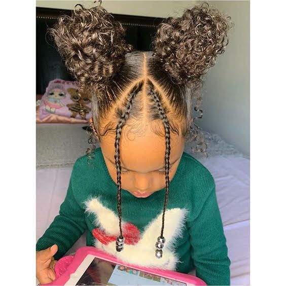 30 Easy Cute Hairstyles for School for Black Girls
