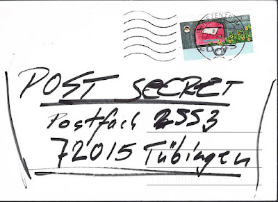 PostSecret auf Deutsch, Postfach 2553, 72015 Tübingen, Germany
