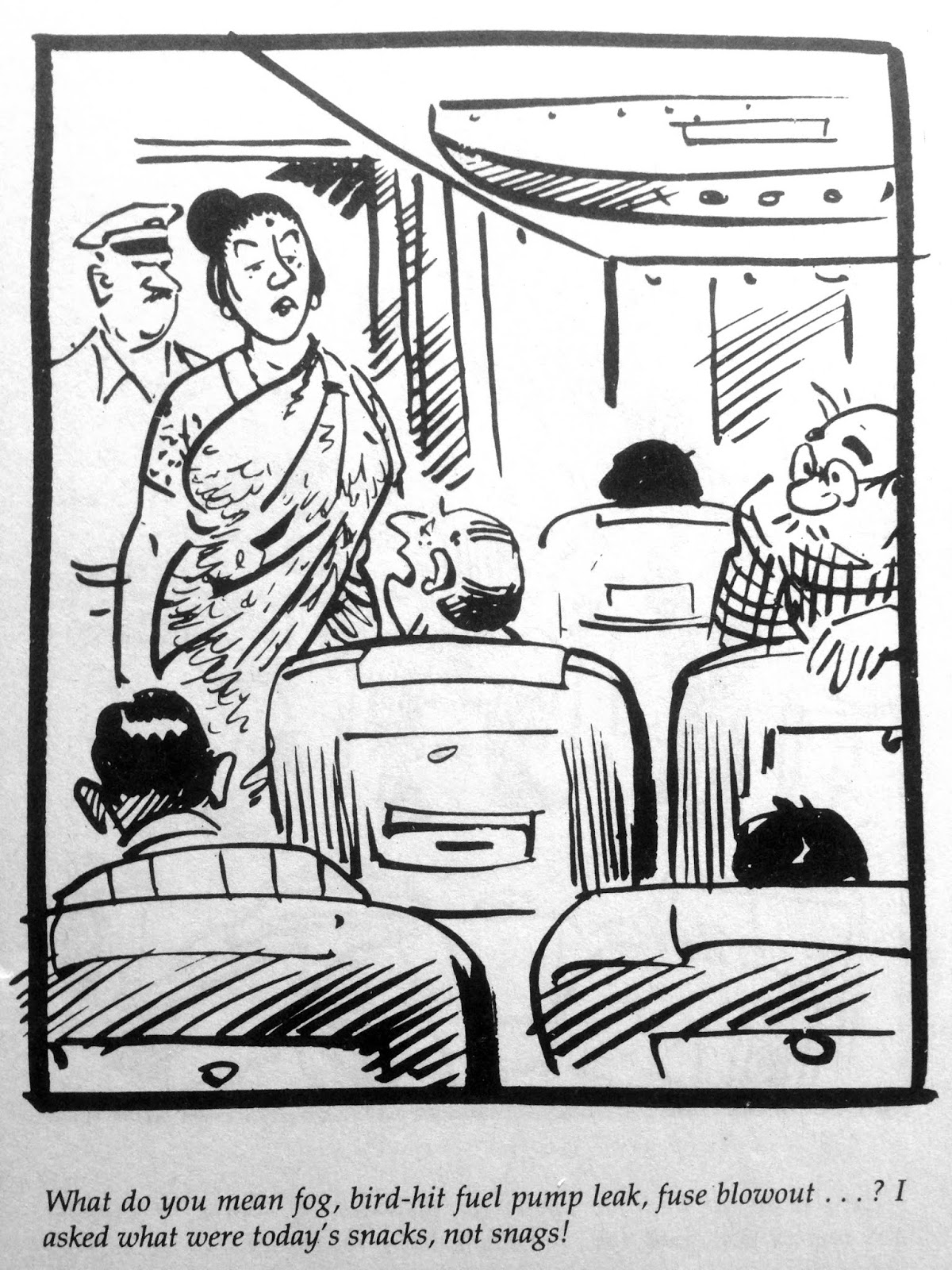 . Laxman's Cartoons: Air India - I