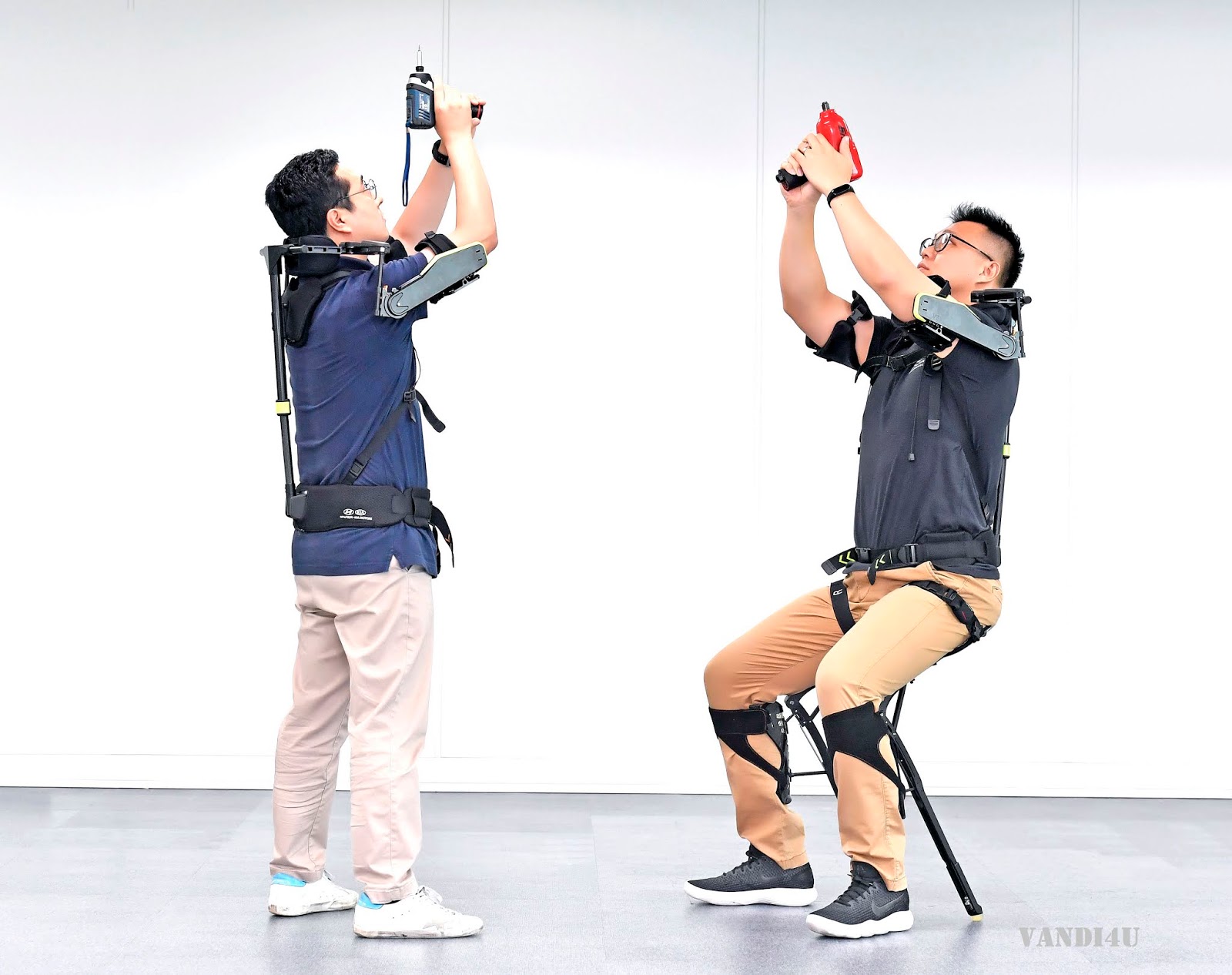 Hyundai Motor Group Develops Wearable Vest Exoskeleton to Alleviate Burden in Overhead Work | VANDI4U Hyundai Motor Group Develops Wearable Vest Exoskeleton to Alleviate Burden in Overhead Work | VANDI4U