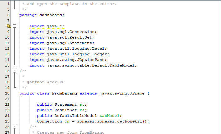 Java Netbeans