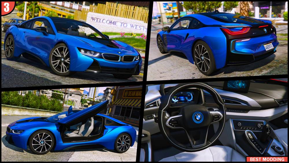 Top 5 GTA V Best BMW Cars [Add On] Best Modding Vehicles