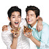 Song Joong Ki e Park Bo Gum são os novos garotos-propaganda da “Domino’s Pizza”