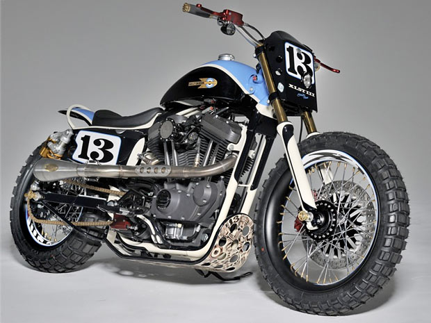 Harley Davidson Sportster XL1200N By Shaw Speed And Custom Hell Kustom