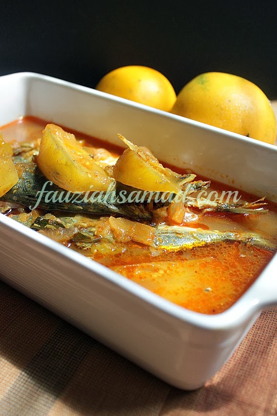 Asam Tumis Ikan Dengan Terung Dayak Fauziahsamadcom
