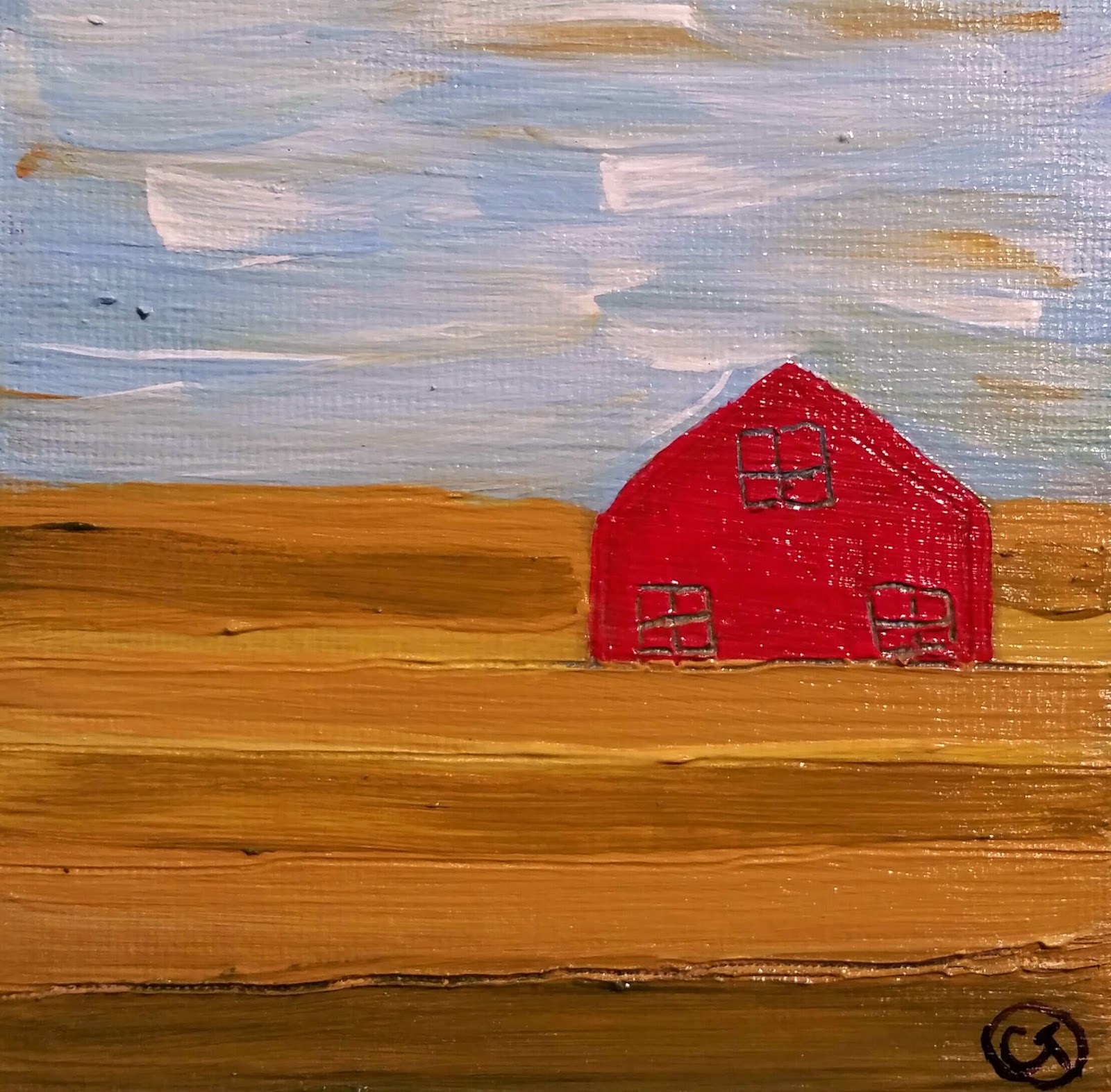 Christy Tremblay Art A Painted House A Day House 173, 174, & 175