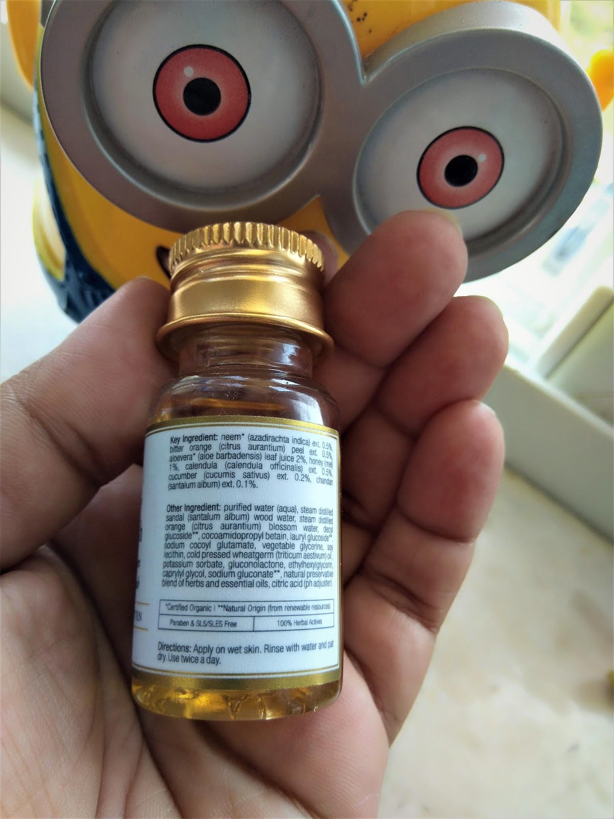 A Beautiful Life Just Herbs Silksplash Face Wash Review Neem Bitter