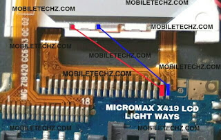 Micromax-x419-Lcd-Light-Ways-Problem-Jumper-Solution