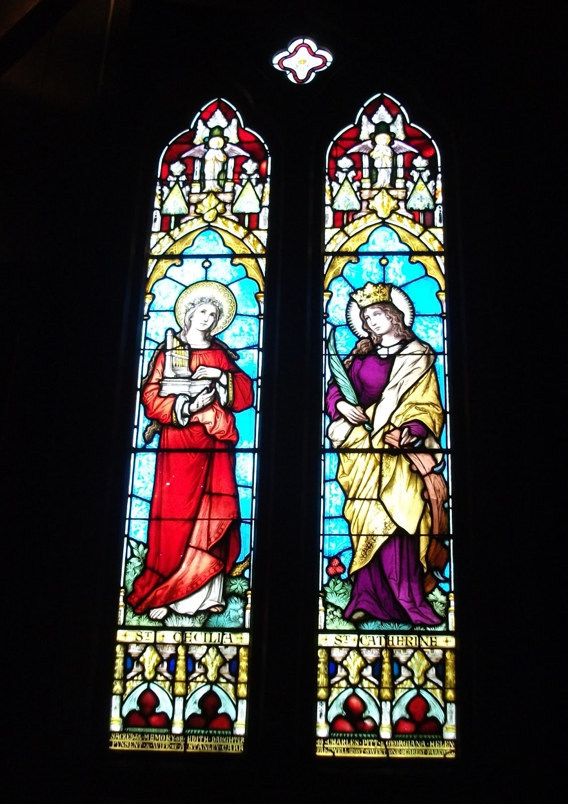 Nellie B's Stained Glass Windows at Old St Paul's