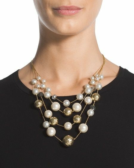 Pearl necklace designs