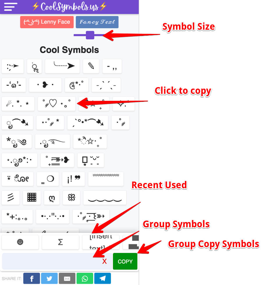 give dok Gods Cool Symbols ⚡BEST 𝐹𝒶𝓃𝒸𝓎 ♡+* ☆彡 Copy and Paste