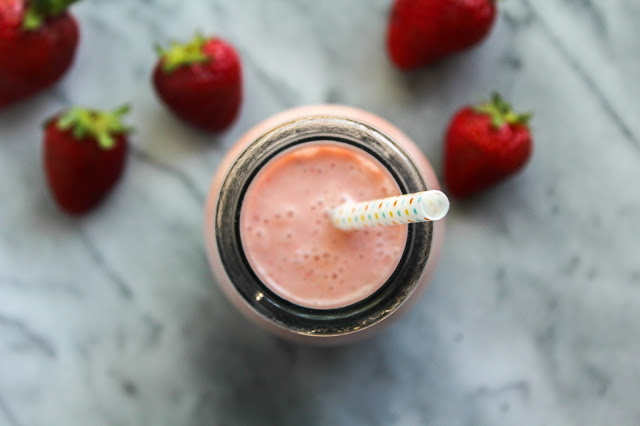 PB & J Yogurt Smoothie | The Chef Next Door