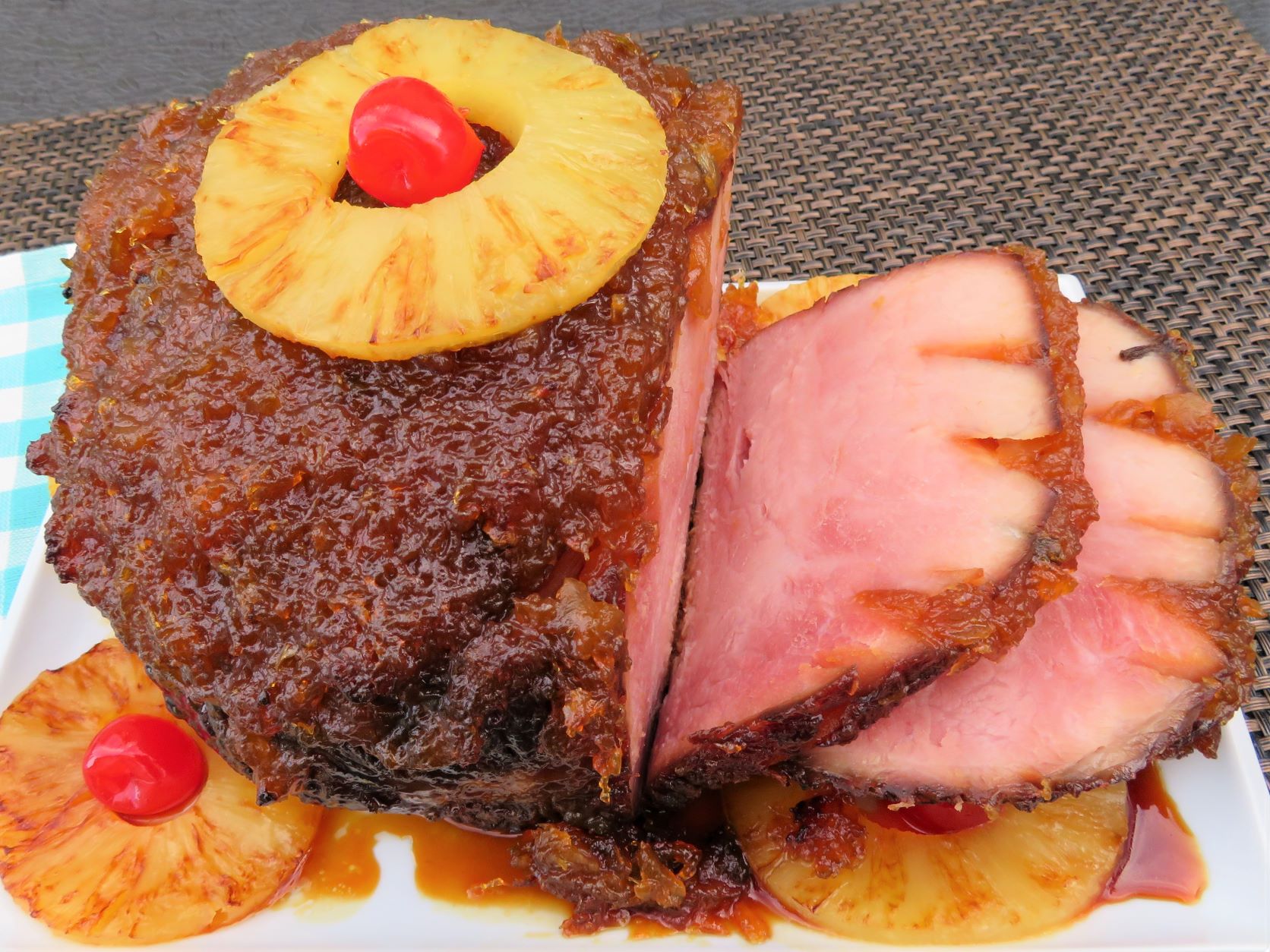 Pineapple Glazed Ham
