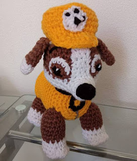 PATRON GRATIS RUBBLE | PATRULLA CANINA AMIGURUMI 44500