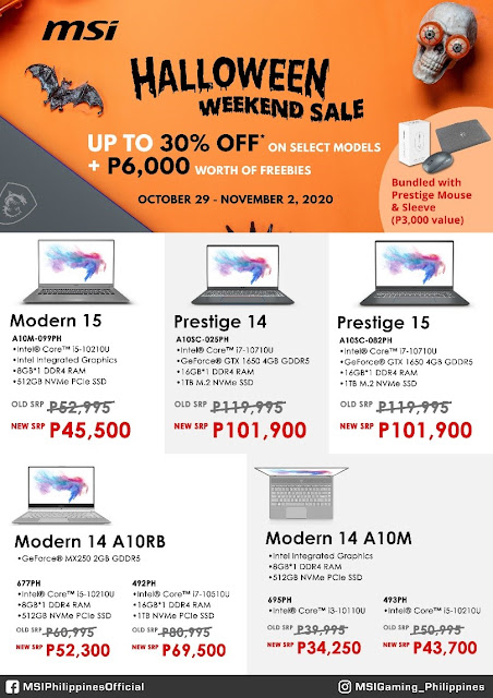 MSI%2BHalloween%2BFlash%2BSale%2BContent%2BCreation%2BLaptops