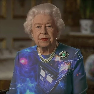 La reina de Inglaterra se pone un traje verde croma e Internet hace su magia. 31 2024