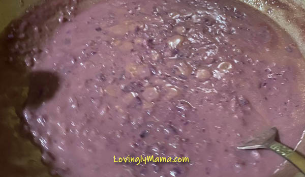 homemade ice cream, homemade gelato, two-ingredient ice cream recipe, ube-nangka ice cream recipe, how to make homemade ube-nangka ice cream, jackfruit, fruits in season, nangka, ube, purple yam, purple camote, homecooking, from my kitchen, desserts, summer, summer fruits, hand mixer, freezer, cool desserts, homecook, Alaska Condensada Ube-Licious Macapuno, all-purpose cream, Nestle Cream, condensed milk, ube halaya, cheese, cheese ice cream, kitchen equipment, kitchen tools, purple