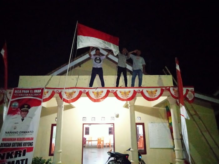 Karang Taruna Fajar muda Pauh TJ.Iman Kalianda, Memeriahkan HUT RI ke 74,Dengan Tema "Pererat Tali Persaudaran Antar Pemuda"