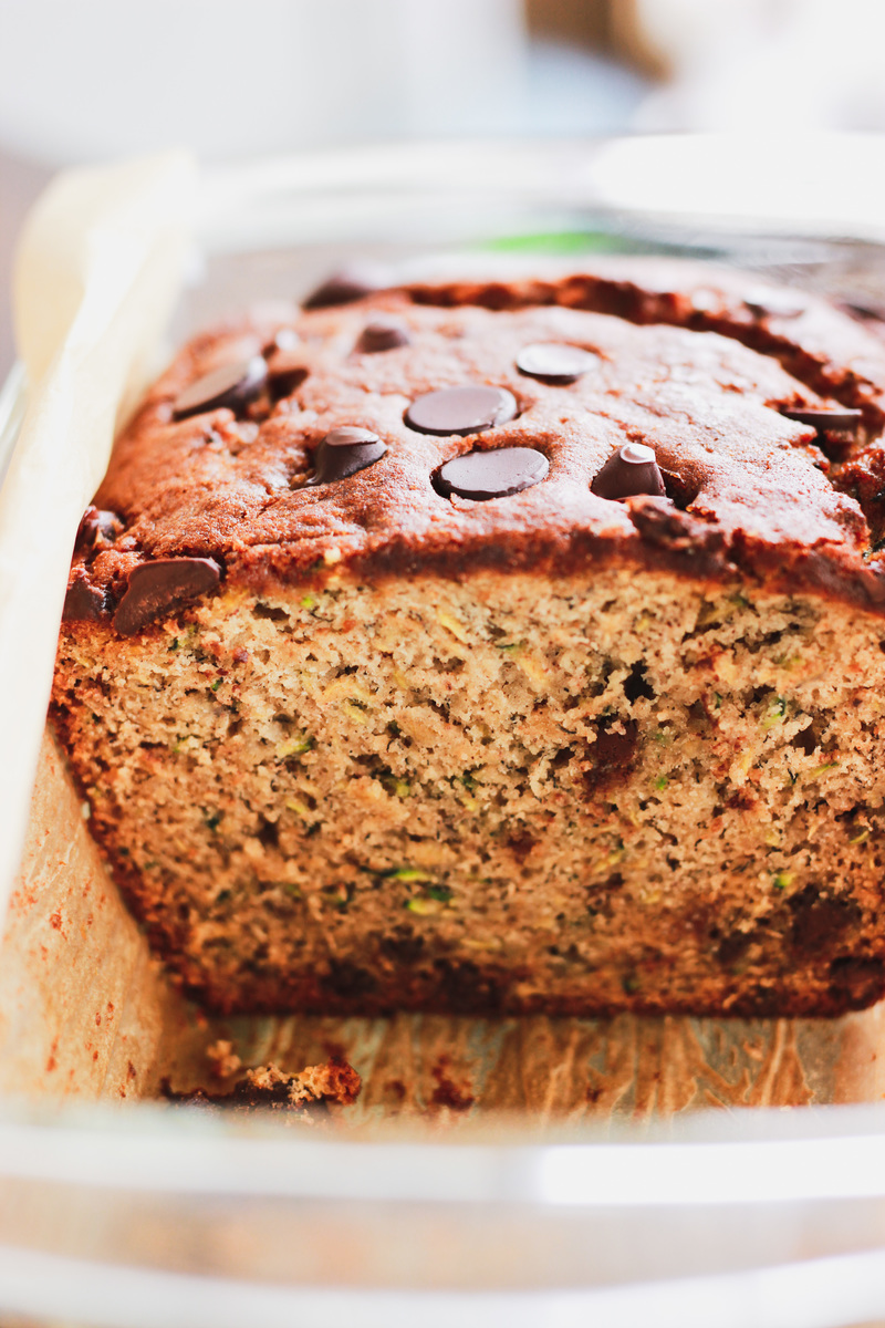 Zucchini Chocolate Chip Banana Bread - Confessions of a Confectionista