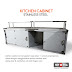 Kitchen cabinet stainless steel murah