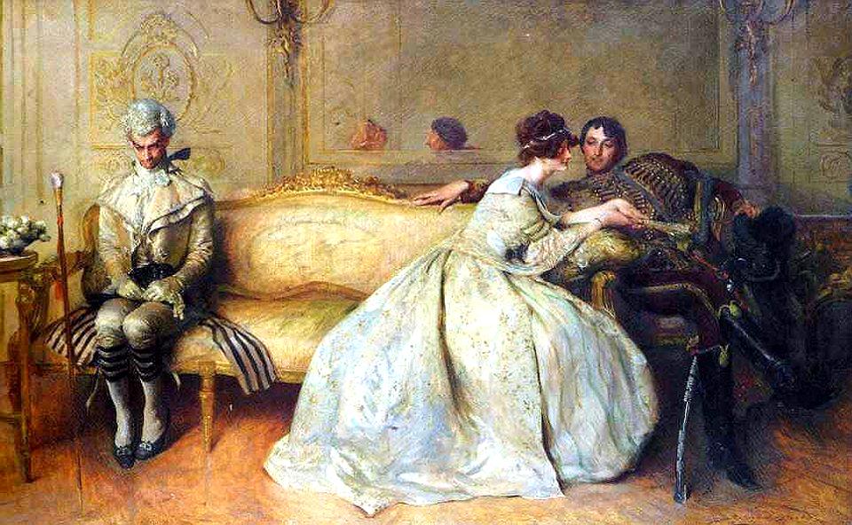 Пошлые картины 19 века