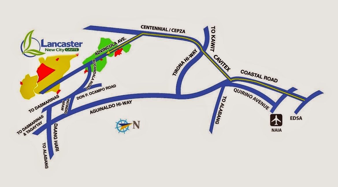 Cavite Road Map