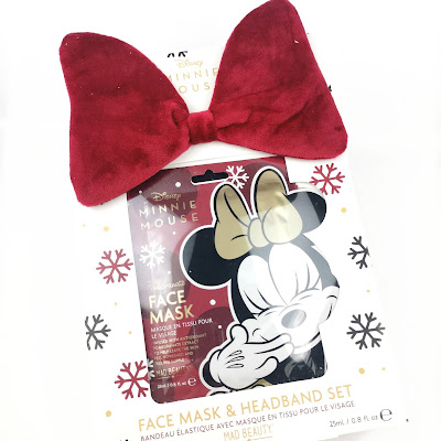 set mascarilla y cinta del pelo minnie mouse