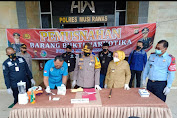 Polres Mura Musnahkan BB 427,62 Gram Sabu dan 750 Botol Miras