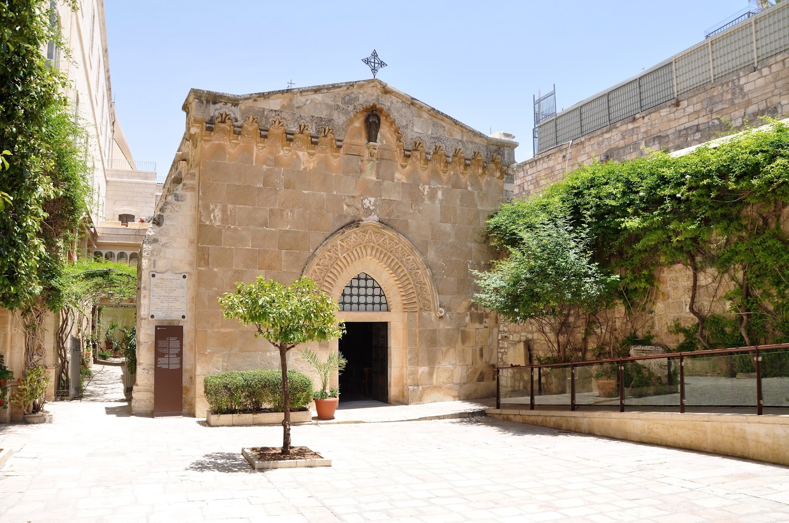 Orbis Catholicus Secundus: Church of the Flagellation in Jerusalem