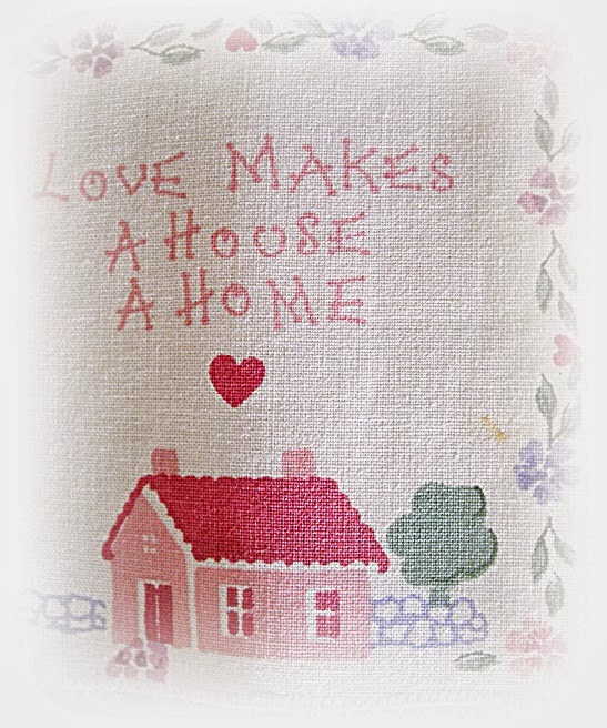 LOVE MAKES A HOUSE A HOME