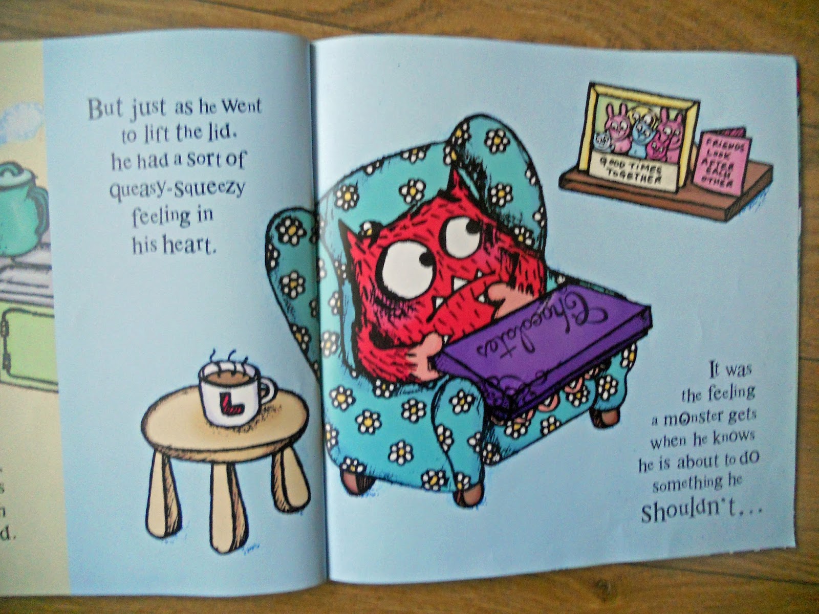 Missus B's Picture Book Reviews Love Monster & the Last Chocolate