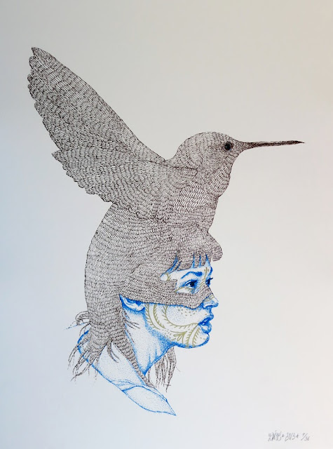 "Vanilla" New Limited Edition Screen Print by Street Artist LNY.