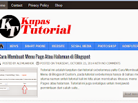 Cara Membuat Tulisan Posting Rata Kanan Kiri atau Justify di Blogspot