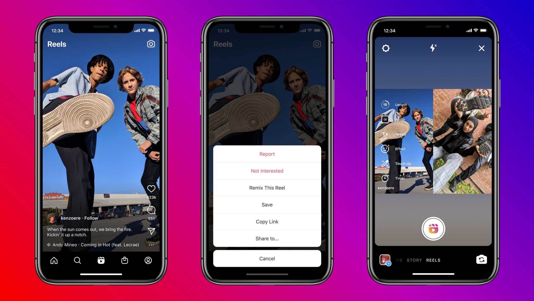 Instagram sta finalmente introducendo una funzione Remix nei suoi rulli che è come dare a TikTok una dura concorrenza / il mondo delle informazioni digitali