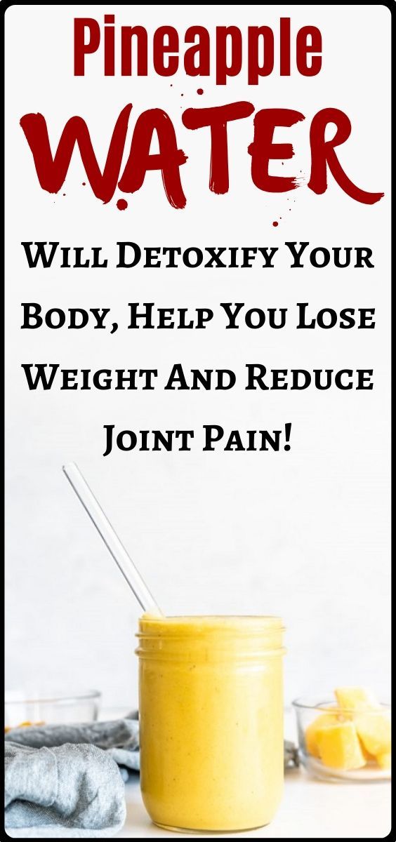 This Pineapple Water Will Detoxify Your Body, Help You Lose Weight, And