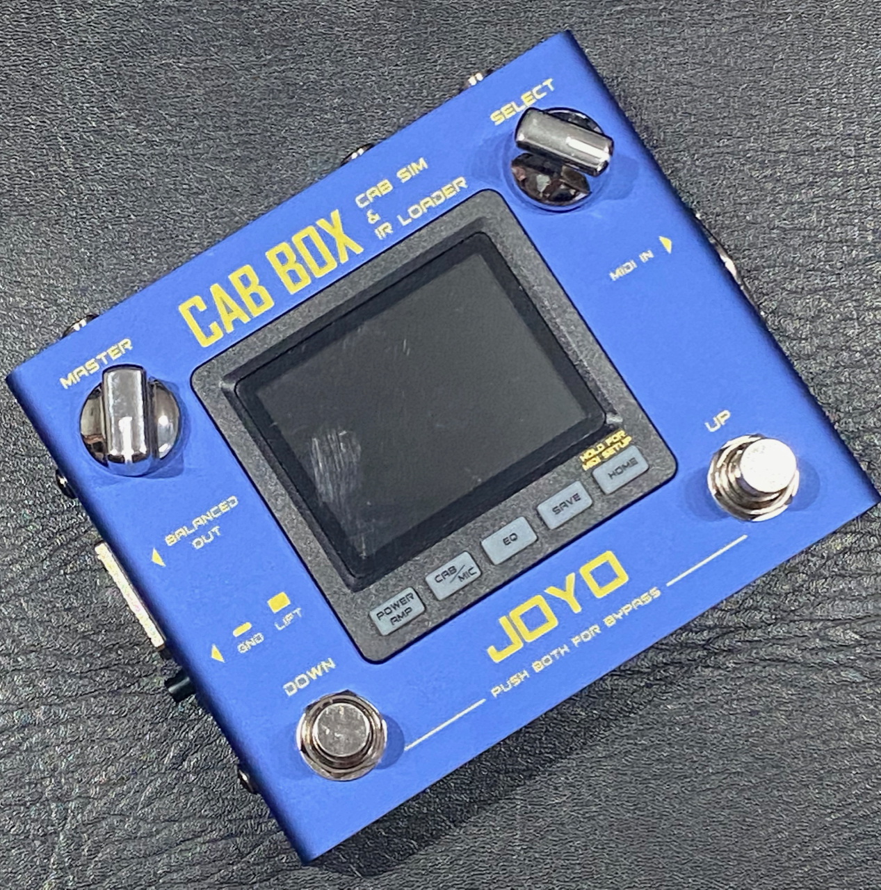 High on Technology: REVIEW JOYO CAB BOX, SPEAKER CABINET SIMULATOR, IR
