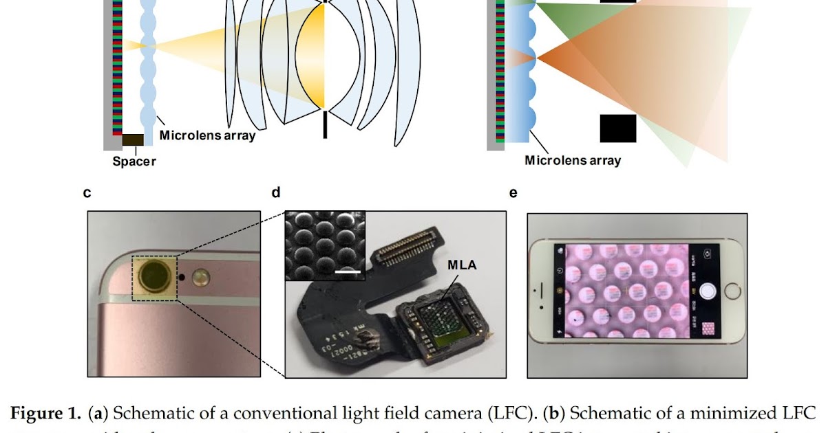 Image Sensors World Light Field Camera for Smartphone