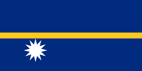 Bendera identitas negara Nauru