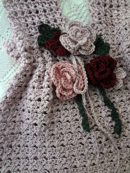 Violet Crochet Baby Dress