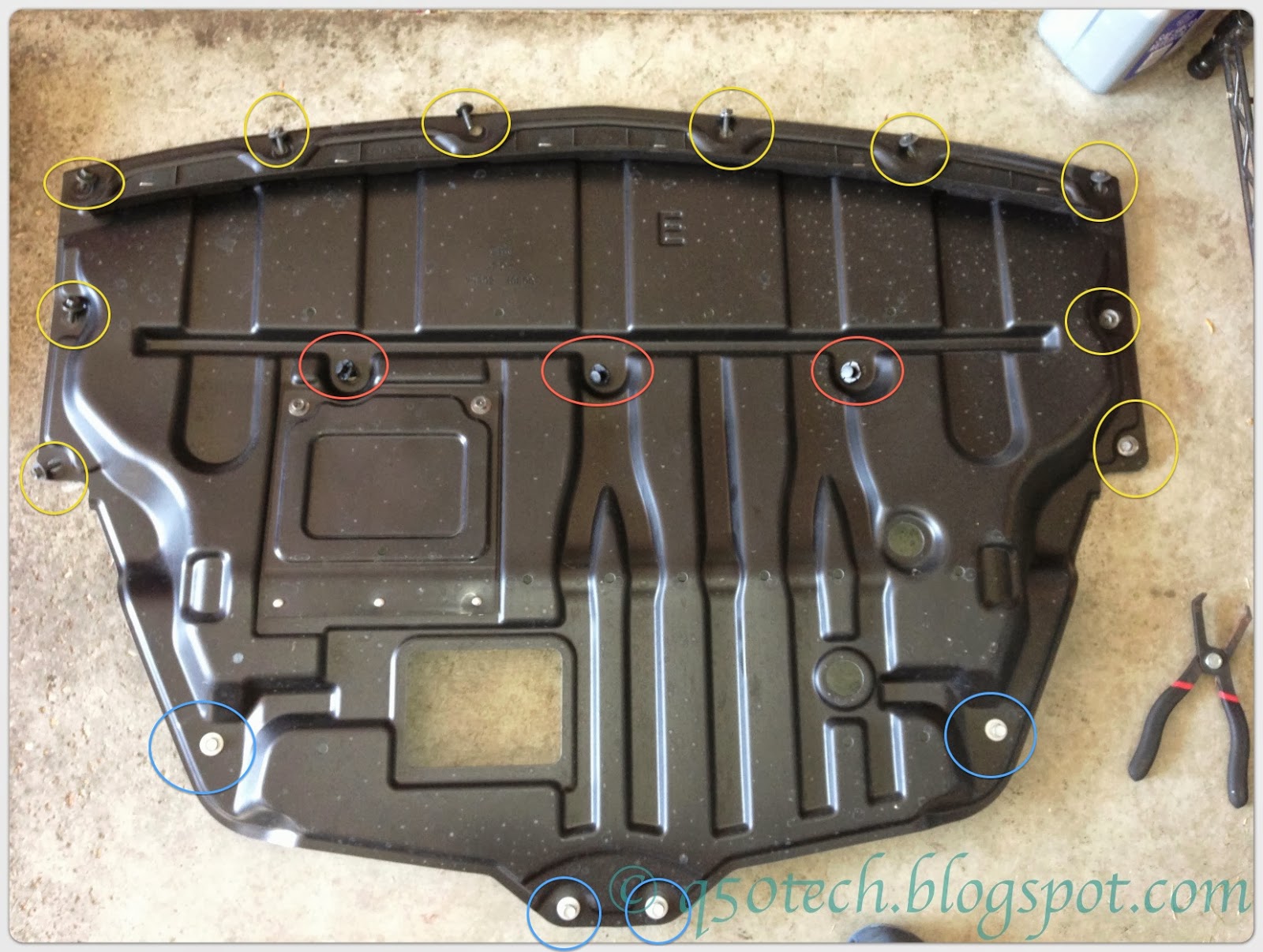 Infiniti Q50 Technical & Operational Blog DIY Engine Oil Change of the