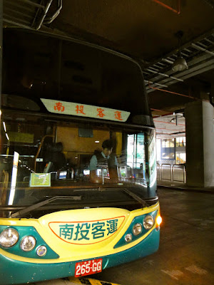 Bus from Taichung to Nantou Taiwan